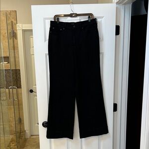 J. Crew Women's Black Trouser Jeans